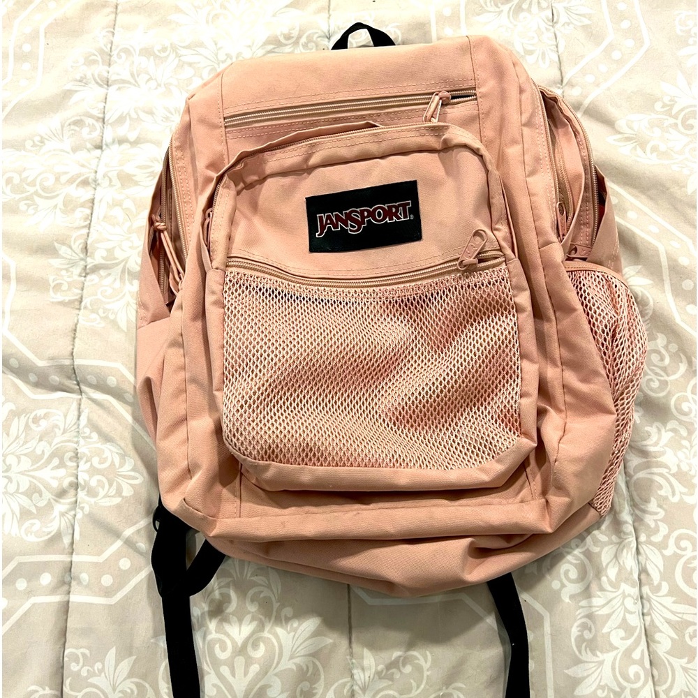 Jansport pink backpack